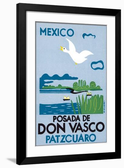 Mexico, Posada de Don Vasco-null-Framed Art Print