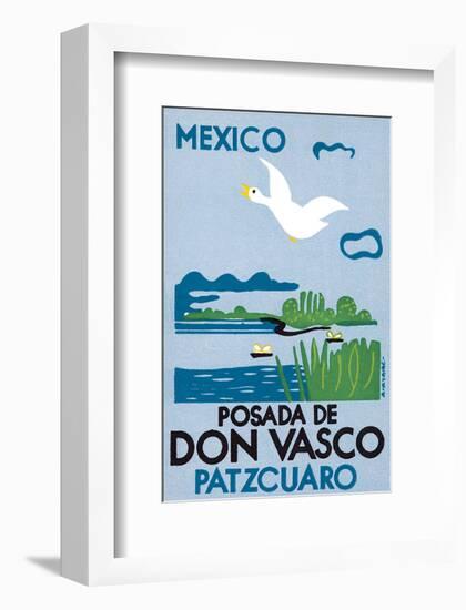 Mexico, Posada de Don Vasco-null-Framed Art Print