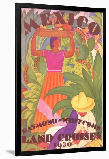 Mexico Poster, Orozco-esque-null-Framed Art Print