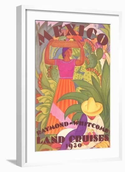 Mexico Poster, Orozco-esque-null-Framed Art Print