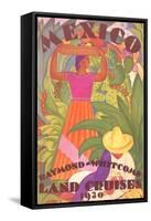 Mexico Poster, Orozco-esque-null-Framed Stretched Canvas