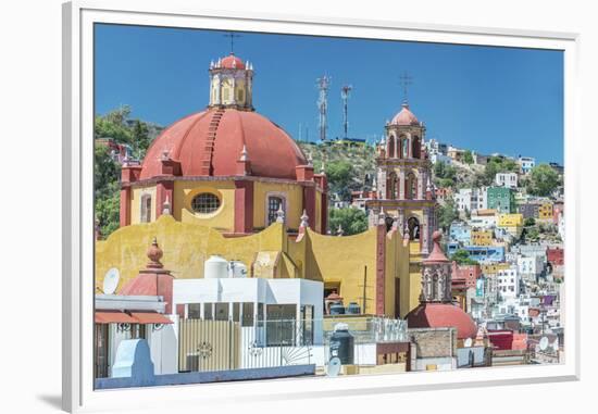 Mexico, Rooftop View of Guanajuato-Rob Tilley-Framed Premium Photographic Print