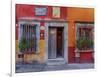 Mexico, San Miguel de Allende, Back streets of the town with colorful buildings-Terry Eggers-Framed Photographic Print