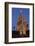 Mexico, San Miguel De Allende. Cathedral of San Miguel Archangel Lit Up at Night-Brenda Tharp-Framed Photographic Print