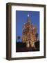 Mexico, San Miguel De Allende. Cathedral of San Miguel Archangel Lit Up at Night-Brenda Tharp-Framed Photographic Print