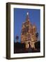 Mexico, San Miguel De Allende. Cathedral of San Miguel Archangel Lit Up at Night-Brenda Tharp-Framed Photographic Print