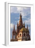 Mexico, San Miguel De Allende. Cathedral of San Miguel Archangel-Brenda Tharp-Framed Photographic Print