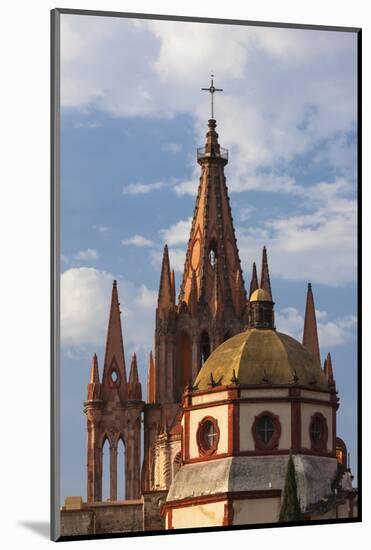Mexico, San Miguel De Allende. Cathedral of San Miguel Archangel-Brenda Tharp-Mounted Photographic Print