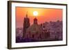 Mexico, San Miguel De Allende. City Overview at Sunset-Jaynes Gallery-Framed Photographic Print