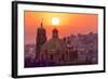 Mexico, San Miguel De Allende. City Overview at Sunset-Jaynes Gallery-Framed Photographic Print