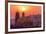 Mexico, San Miguel De Allende. City Overview at Sunset-Jaynes Gallery-Framed Photographic Print