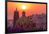 Mexico, San Miguel De Allende. City Overview at Sunset-Jaynes Gallery-Framed Photographic Print