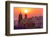 Mexico, San Miguel De Allende. City Overview at Sunset-Jaynes Gallery-Framed Photographic Print