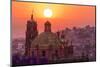Mexico, San Miguel De Allende. City Overview at Sunset-Jaynes Gallery-Mounted Photographic Print