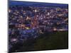 Mexico, San Miguel de Allende, City view with Parroquia Archangel Church-Terry Eggers-Mounted Photographic Print