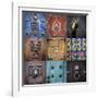 Mexico, San Miguel De Allende. Collage of Door Details in City-Jaynes Gallery-Framed Photographic Print