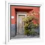 Mexico, San Miguel De Allende. Colorful Doorway. San Miguel De Allende-Jaynes Gallery-Framed Premium Photographic Print