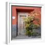 Mexico, San Miguel De Allende. Colorful Doorway. San Miguel De Allende-Jaynes Gallery-Framed Photographic Print