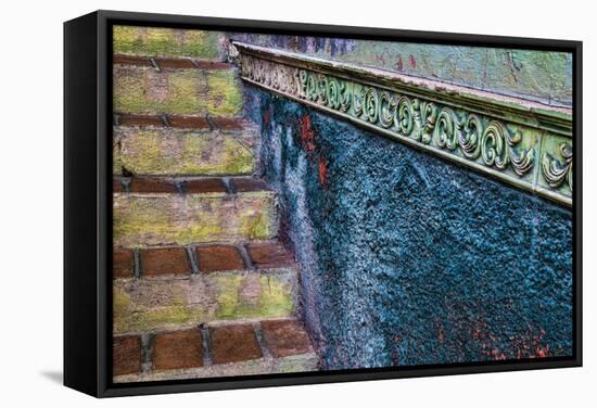 Mexico, San Miguel De Allende. Colorful Stairway-Jaynes Gallery-Framed Stretched Canvas