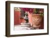 Mexico, San Miguel de Allende, courtyard in San Miguel de Allende-Hollice Looney-Framed Photographic Print