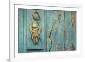 Mexico, San Miguel De Allende. Detail of Doorway-Jaynes Gallery-Framed Photographic Print