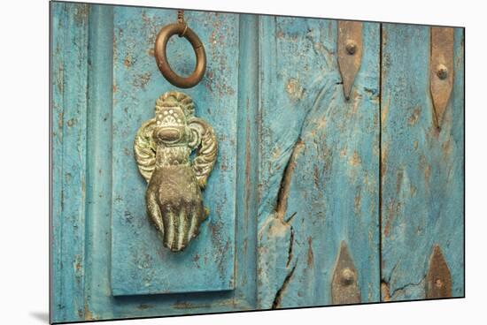 Mexico, San Miguel De Allende. Detail of Doorway-Jaynes Gallery-Mounted Photographic Print