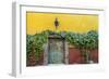 Mexico, San Miguel de Allende. Doorway to colorful building.-Don Paulson-Framed Photographic Print