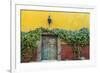 Mexico, San Miguel de Allende. Doorway to colorful building.-Don Paulson-Framed Photographic Print