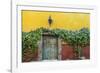 Mexico, San Miguel de Allende. Doorway to colorful building.-Don Paulson-Framed Photographic Print