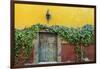 Mexico, San Miguel de Allende. Doorway to colorful building.-Don Paulson-Framed Photographic Print