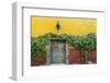 Mexico, San Miguel de Allende. Doorway to colorful building.-Don Paulson-Framed Photographic Print