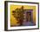 Mexico, San Miguel de Allende, Doorway with Flowering Bush-Terry Eggers-Framed Photographic Print