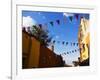 Mexico, San Miguel de Allende, Flags flying for the Day of the Dead calibration-Terry Eggers-Framed Photographic Print