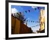 Mexico, San Miguel de Allende, Flags flying for the Day of the Dead calibration-Terry Eggers-Framed Photographic Print