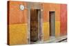 Mexico, San Miguel de Allende. Open doorway.-Don Paulson-Stretched Canvas