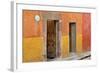 Mexico, San Miguel de Allende. Open doorway.-Don Paulson-Framed Photographic Print