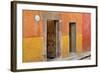 Mexico, San Miguel de Allende. Open doorway.-Don Paulson-Framed Photographic Print