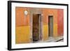 Mexico, San Miguel de Allende. Open doorway.-Don Paulson-Framed Photographic Print