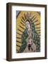 Mexico, San Miguel de Allende. Painting of The Virgin of Guadalupe.-Don Paulson-Framed Photographic Print