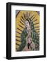 Mexico, San Miguel de Allende. Painting of The Virgin of Guadalupe.-Don Paulson-Framed Photographic Print