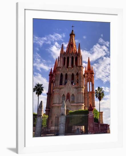 Mexico, San Miguel de Allende, Parroquia Archangel Church-Terry Eggers-Framed Photographic Print