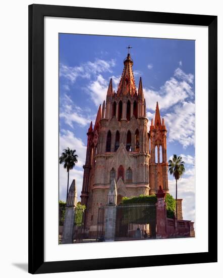 Mexico, San Miguel de Allende, Parroquia Archangel Church-Terry Eggers-Framed Photographic Print