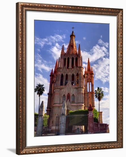 Mexico, San Miguel de Allende, Parroquia Archangel Church-Terry Eggers-Framed Photographic Print