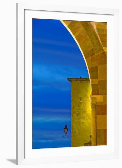 Mexico, San Miguel De Allende. Part of Parroquia Cathedral at Sunset-Jaynes Gallery-Framed Photographic Print