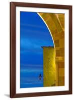 Mexico, San Miguel De Allende. Part of Parroquia Cathedral at Sunset-Jaynes Gallery-Framed Photographic Print