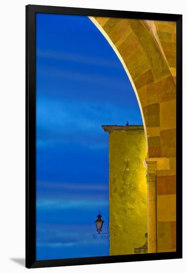 Mexico, San Miguel De Allende. Part of Parroquia Cathedral at Sunset-Jaynes Gallery-Framed Photographic Print