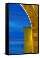 Mexico, San Miguel De Allende. Part of Parroquia Cathedral at Sunset-Jaynes Gallery-Framed Stretched Canvas