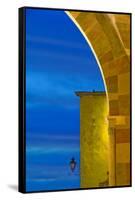 Mexico, San Miguel De Allende. Part of Parroquia Cathedral at Sunset-Jaynes Gallery-Framed Stretched Canvas