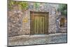 Mexico, San Miguel De Allende. Quaint Doorway in Stone Wall Facade-Jaynes Gallery-Mounted Photographic Print