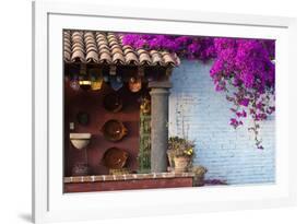 Mexico, San Miguel de Allende, Rooftop in San Miguel de Allende-Hollice Looney-Framed Premium Photographic Print